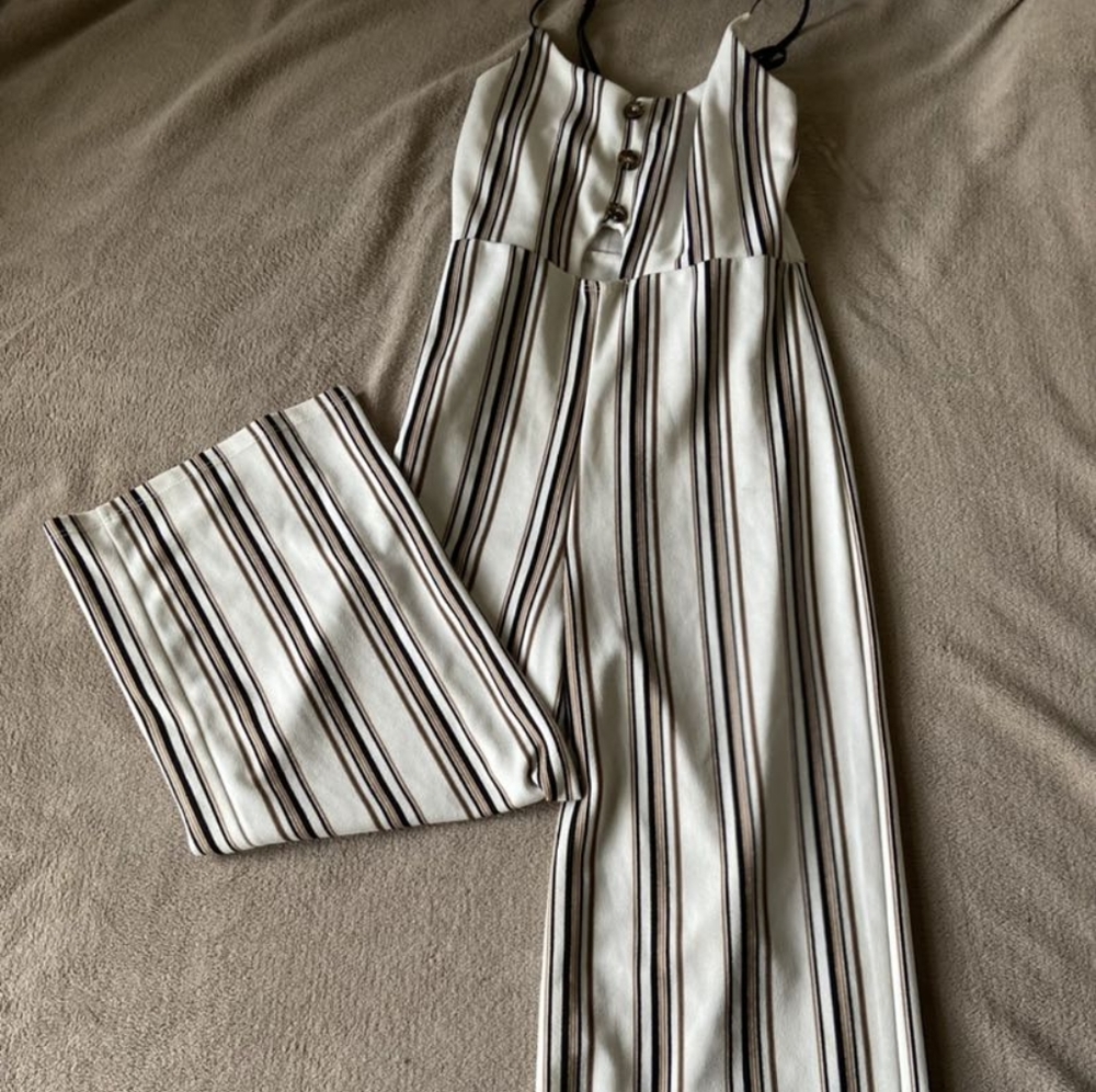 wide leg romper